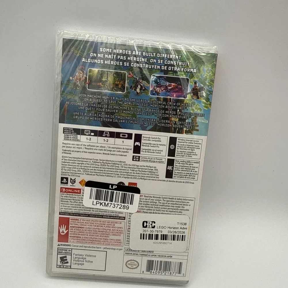 LEGO Horizon Adventures Nintendo Switch Multiplayer Action & Adventure‎ E10+